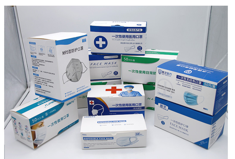 口罩紙盒定做所用到常見的工藝是哪些